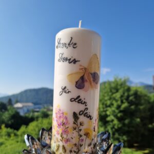 Energiekerze „Danke für dein Sein“ – Einzelstück
