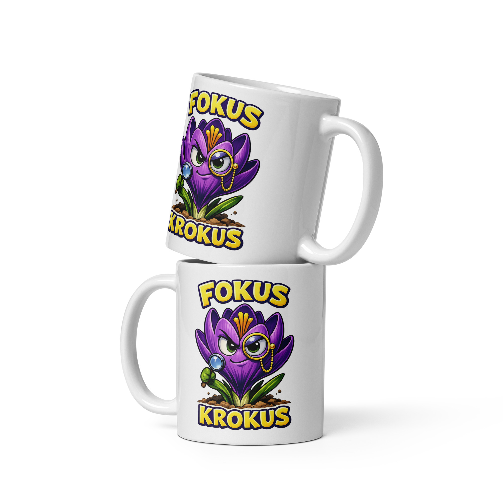 Fokus Krokus – Lustige Tasse