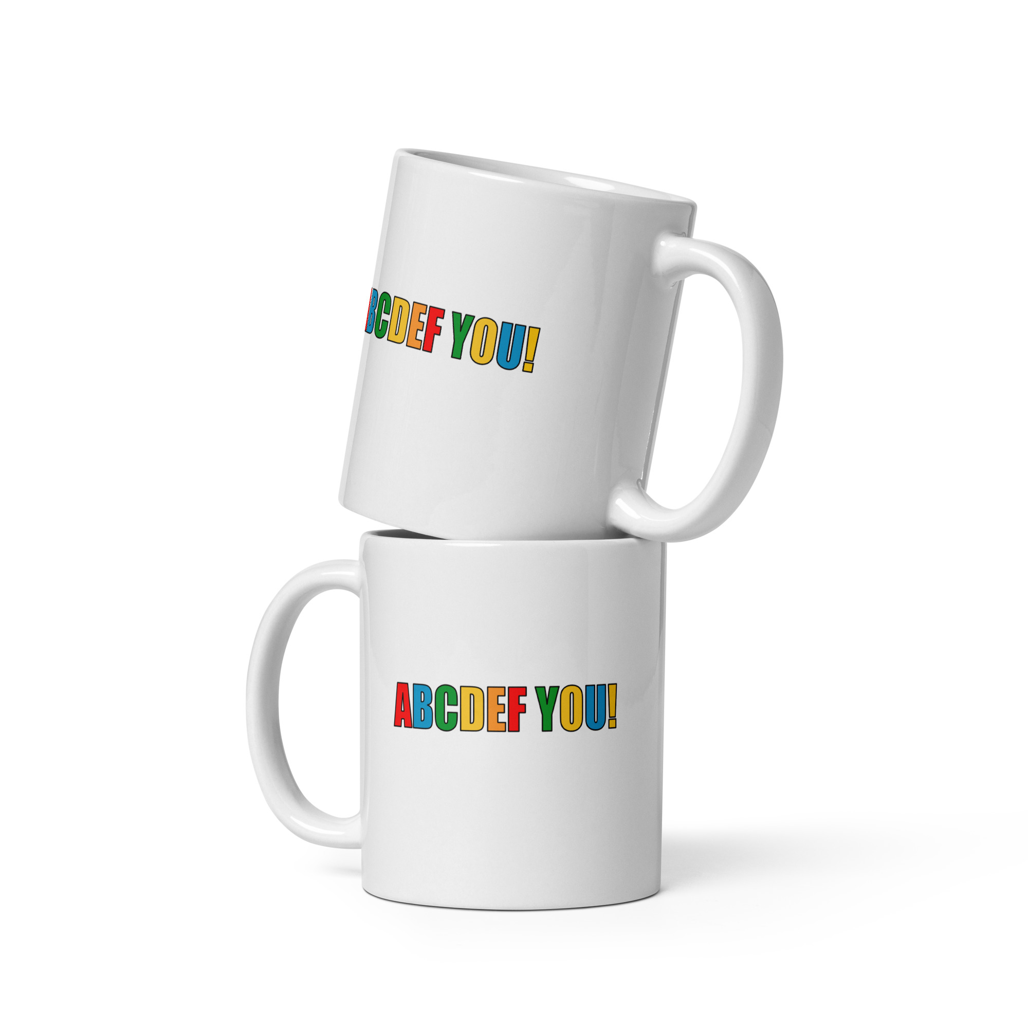 ABCDEF YOU! – Tasse